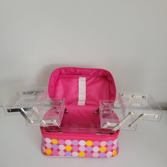 I.D. Bare Escentuals Wish Kit Bag Storage Container Cosmetic Carrier ONLY EMPTY - Picture 4 of 14